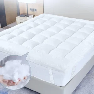 Mattress Topper Extra Deep Filling 10cm Thick Quilted Fluffy Single Double King SuperKing Size